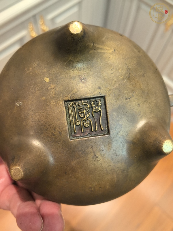 古玩銅器壓經(jīng)爐真品鑒賞圖