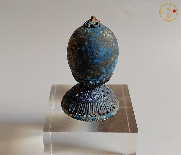 古玩陶瓷帽頂真品鑒賞圖