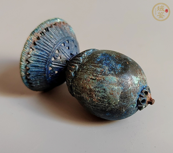古玩陶瓷帽頂真品鑒賞圖