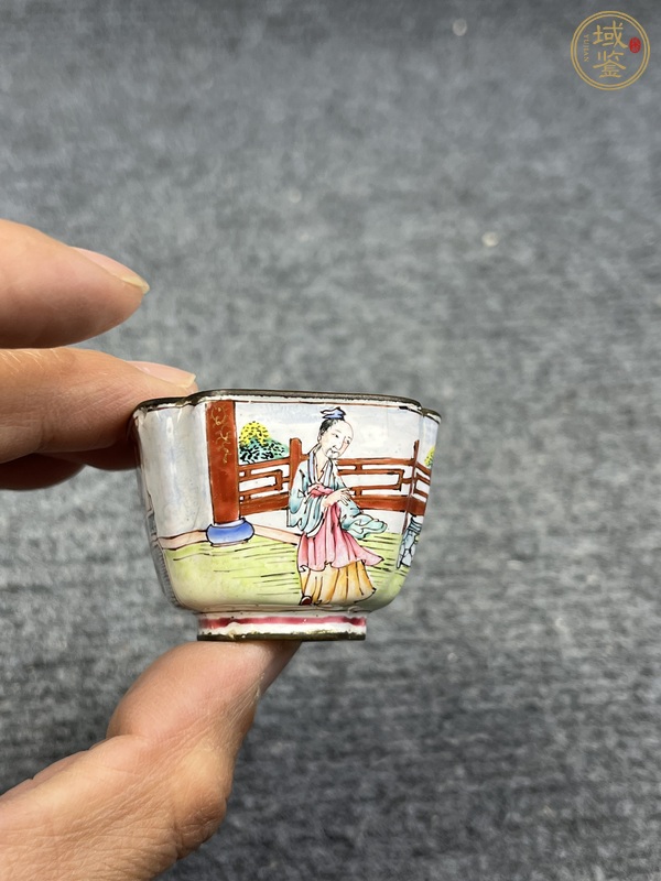 古玩雜項琺瑯彩杯子真品鑒賞圖