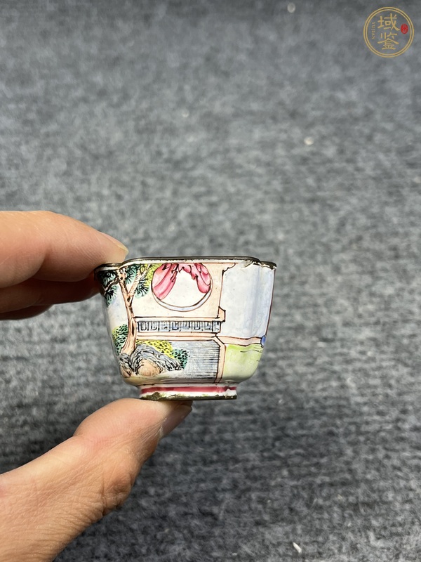 古玩雜項琺瑯彩杯子真品鑒賞圖