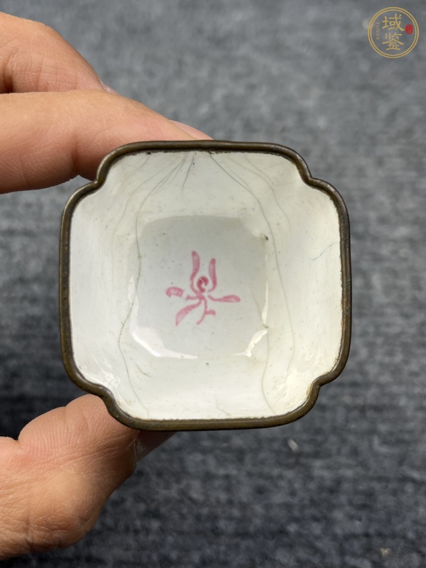 古玩雜項琺瑯彩杯子真品鑒賞圖