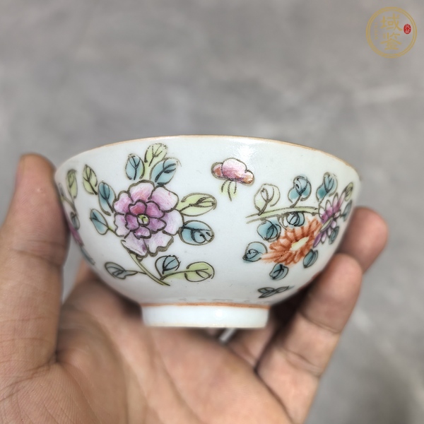 古玩粉彩杯真品鑒賞圖