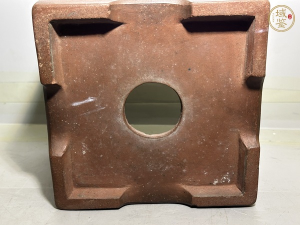 古玩雜項紫砂花盆真品鑒賞圖