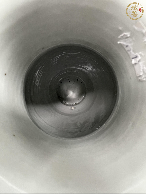 古玩陶瓷清雍正 粉彩錦地紋團鶴瓶真品鑒賞圖