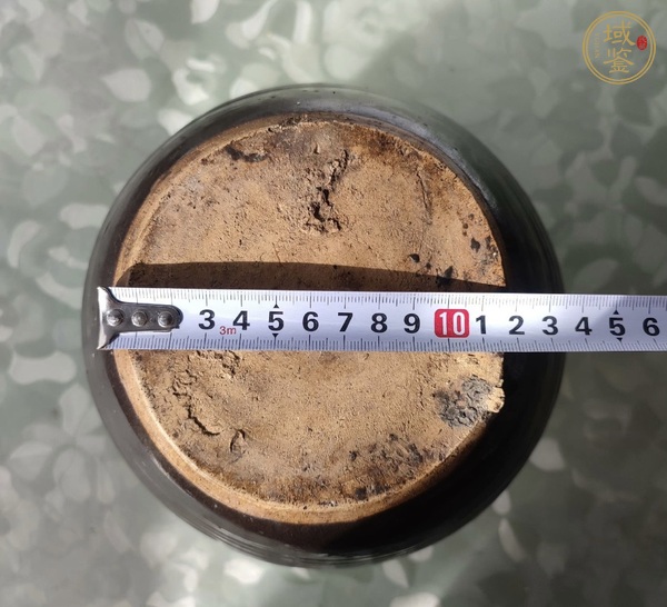 古玩陶瓷磁州窯銀油滴罐真品鑒賞圖