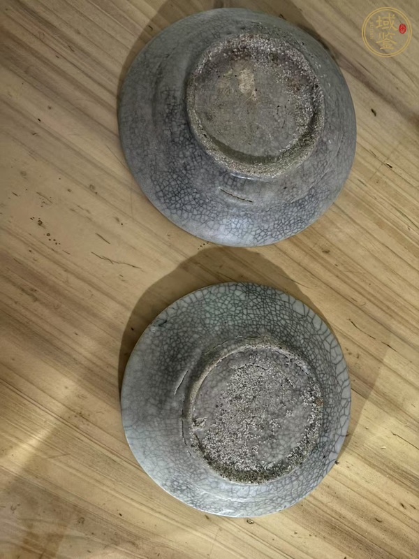 古玩陶瓷漳州窯青花盤真品鑒賞圖