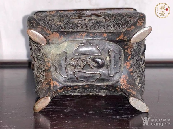 古玩銅器銅熏爐真品鑒賞圖