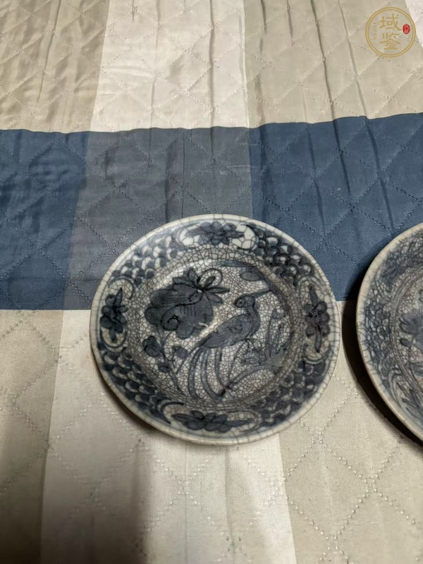 古玩陶瓷漳州窯青花盤真品鑒賞圖