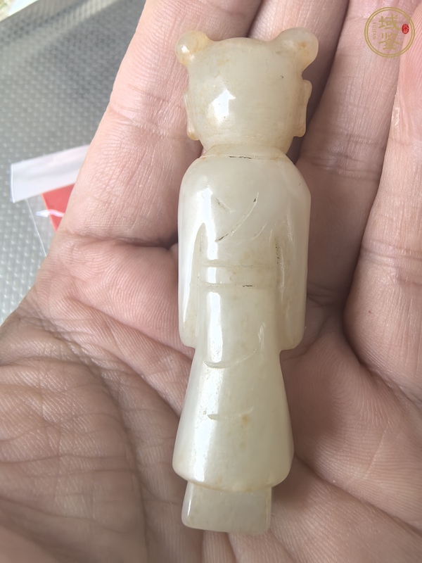古玩玉器和田玉雕“童子”真品鑒賞圖