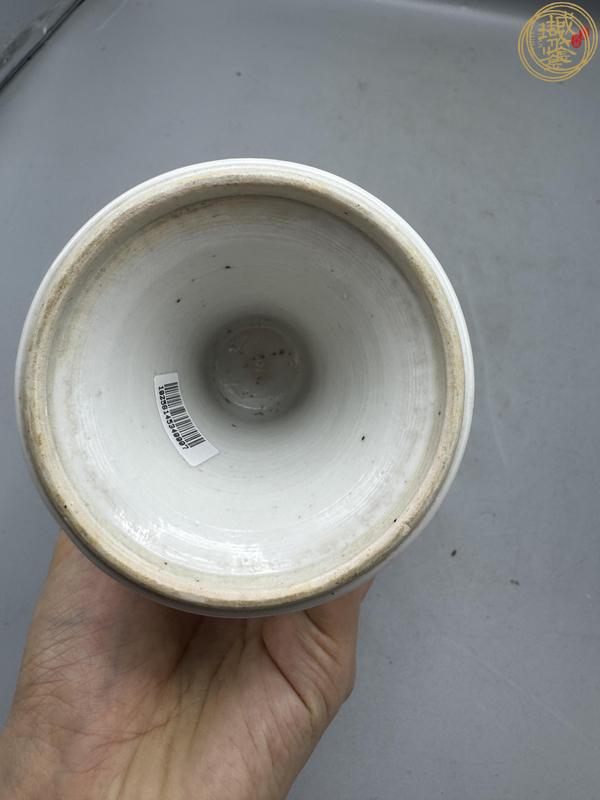 古玩陶瓷清康熙 青花豆兩只真品鑒賞圖