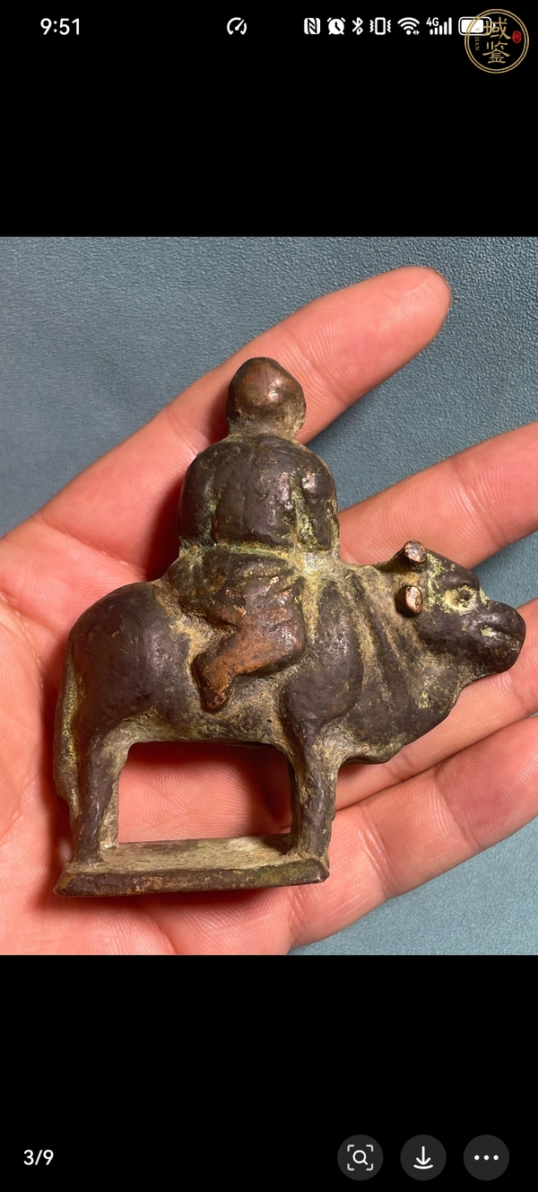 古玩銅器造像真品鑒賞圖