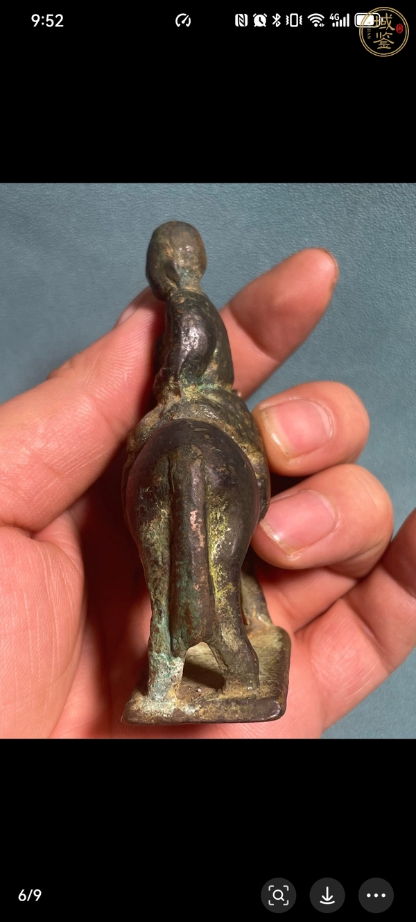 古玩銅器造像真品鑒賞圖