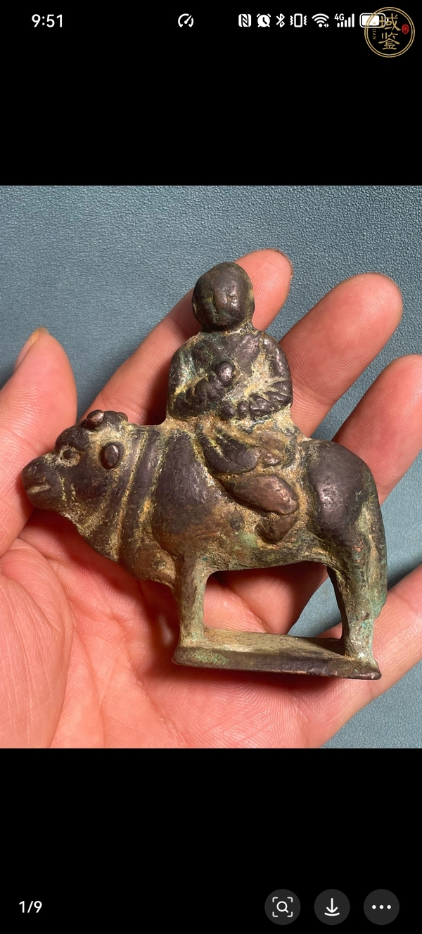 古玩銅器造像真品鑒賞圖