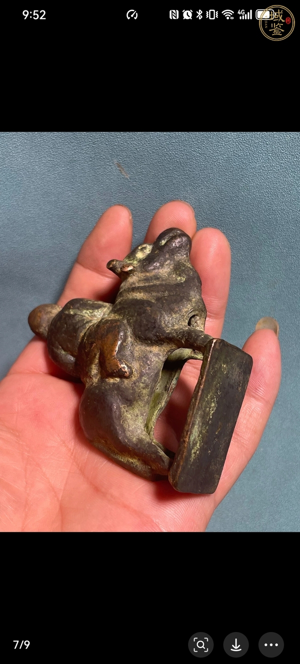 古玩銅器造像真品鑒賞圖