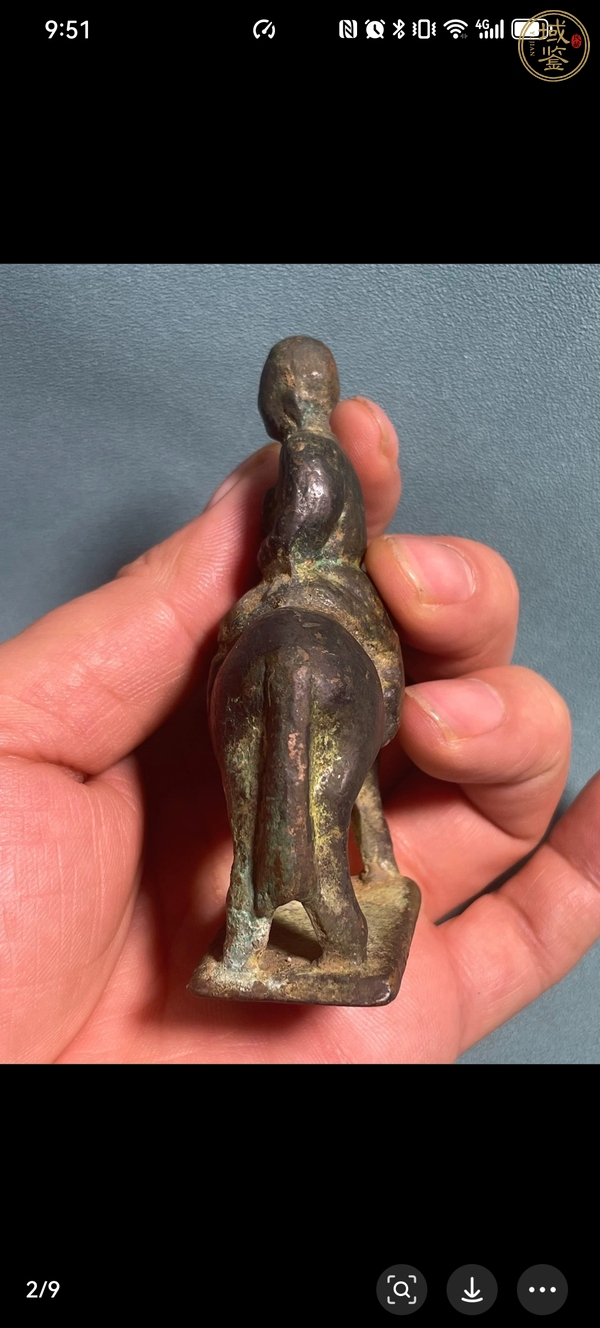 古玩銅器造像真品鑒賞圖