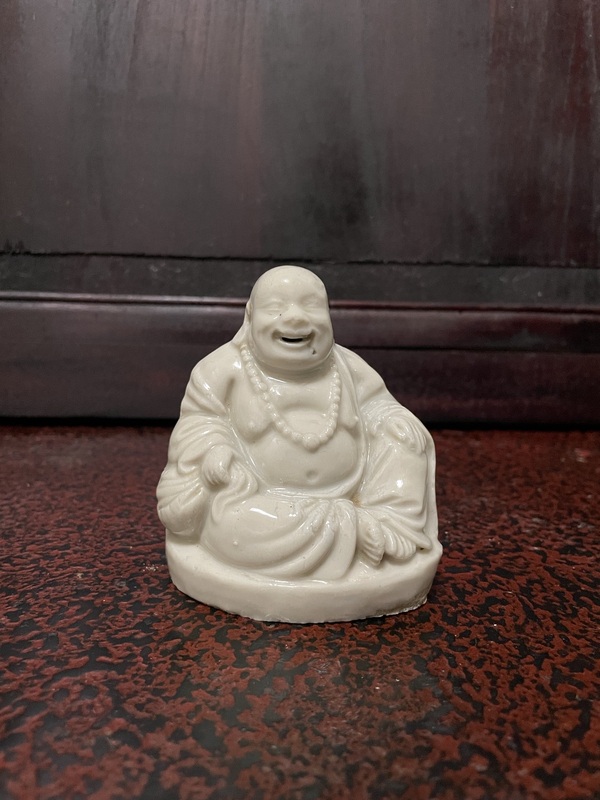 古玩轉賣德化窯彌勒佛拍賣,當前價格5516元