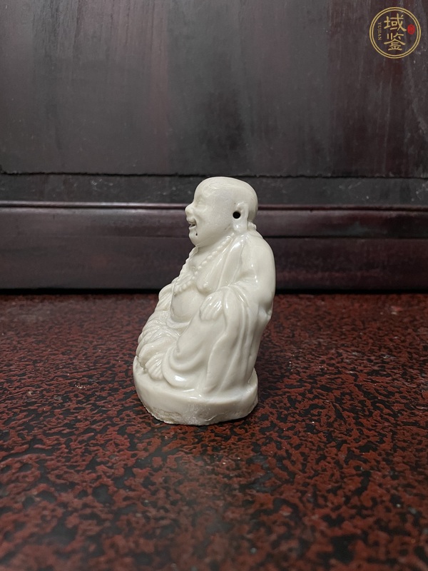古玩陶瓷德化窯彌勒佛真品鑒賞圖