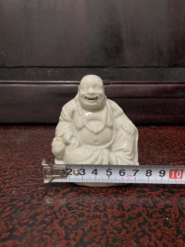 古玩陶瓷德化窯彌勒佛拍賣,當前價格2680元