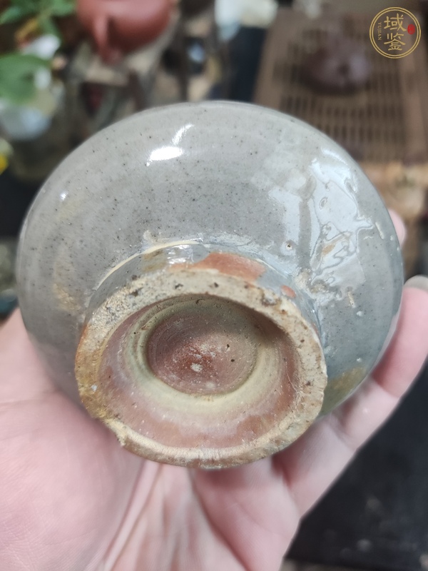 古玩陶瓷龍泉青瓷長頸瓶真品鑒賞圖