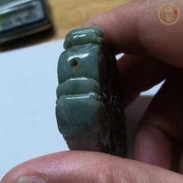 古玩玉器翡翠雕“出廓璧”真品鑒賞圖