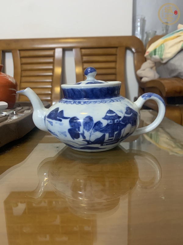 古玩青花執(zhí)壺真品鑒賞圖