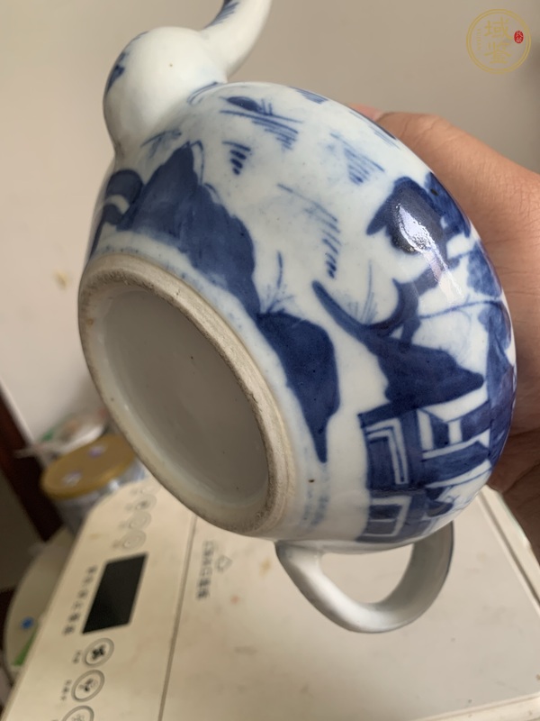 古玩陶瓷青花執(zhí)壺真品鑒賞圖