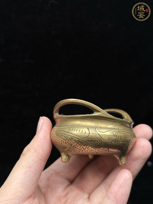 古玩銅器銅爐真品鑒賞圖