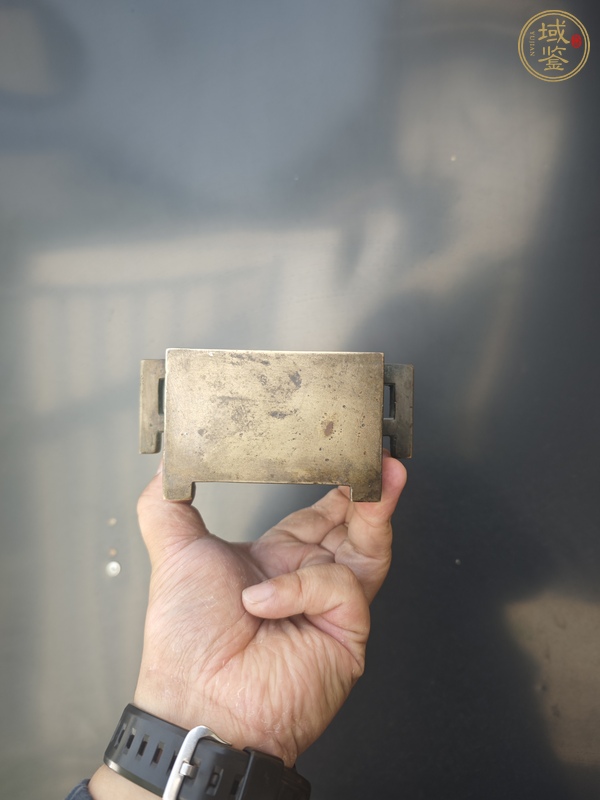 古玩銅器清中期馬槽爐 宣德爐 銅爐真品鑒賞圖