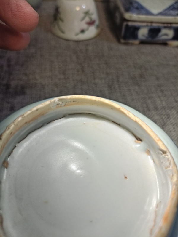 古玩陶瓷成化弘治青花花卉紋茶碗拍賣，當前價格2888元