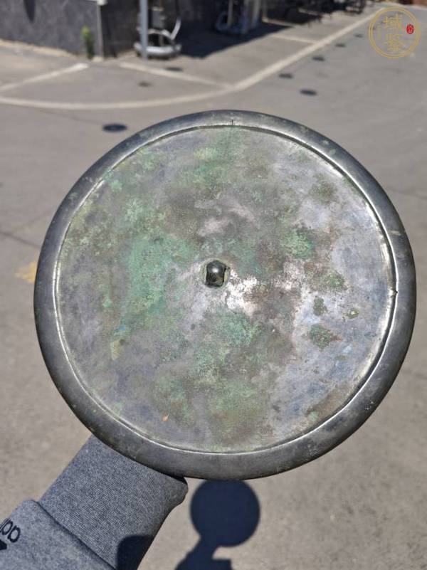古玩銅器素鏡真品鑒賞圖