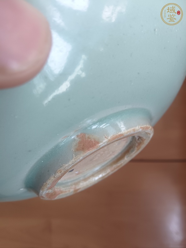 古玩陶瓷青釉盤真品鑒賞圖