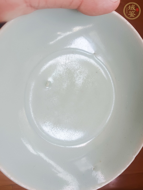 古玩陶瓷青釉盤真品鑒賞圖