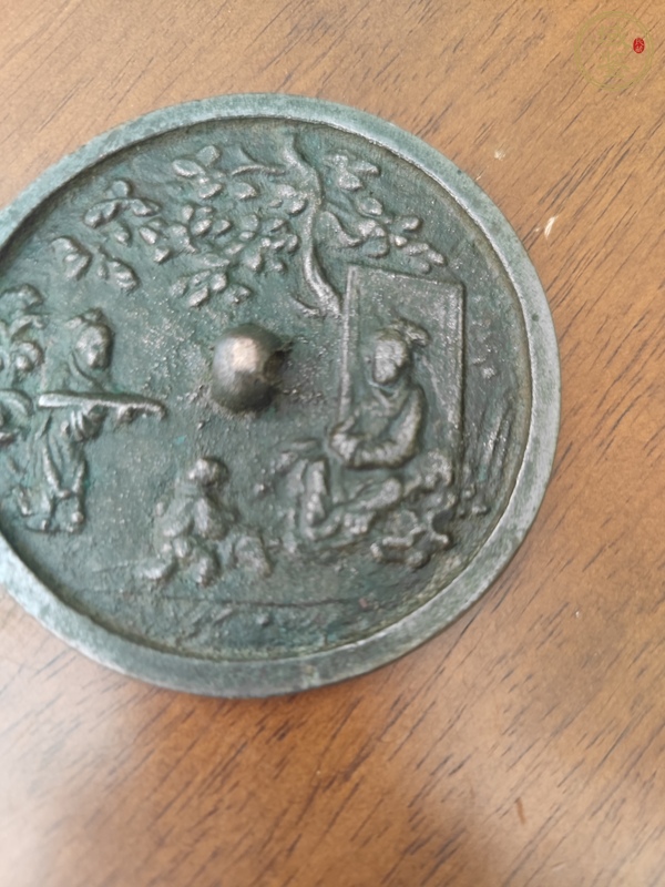古玩銅器銅鏡真品鑒賞圖