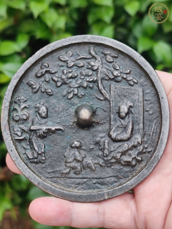 古玩銅器銅鏡真品鑒賞圖