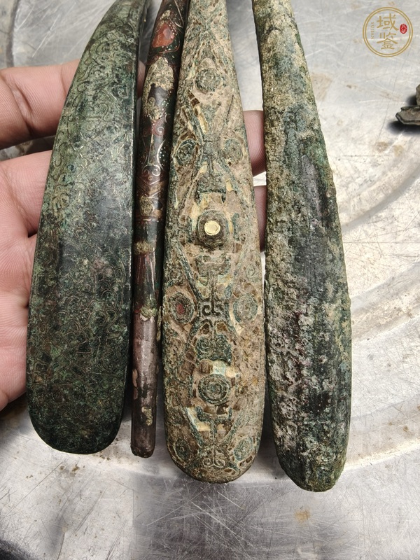 古玩銅器青銅帶鉤真品鑒賞圖