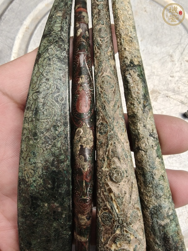 古玩銅器青銅帶鉤真品鑒賞圖