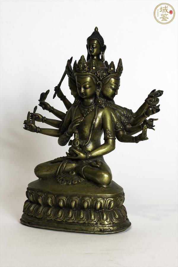 古玩銅器造像真品鑒賞圖