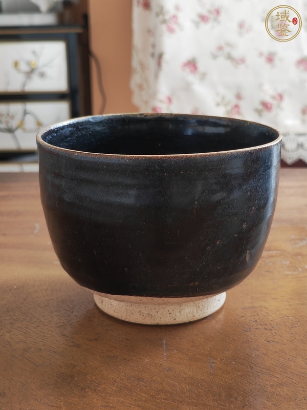 古玩黑釉缽真品鑒賞圖