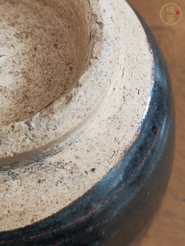 古玩陶瓷黑釉缽真品鑒賞圖
