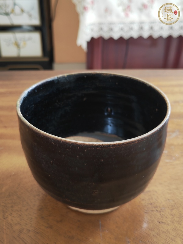 古玩陶瓷黑釉缽真品鑒賞圖