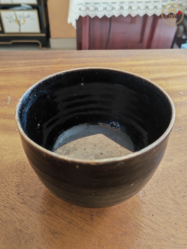 古玩陶瓷黑釉缽真品鑒賞圖