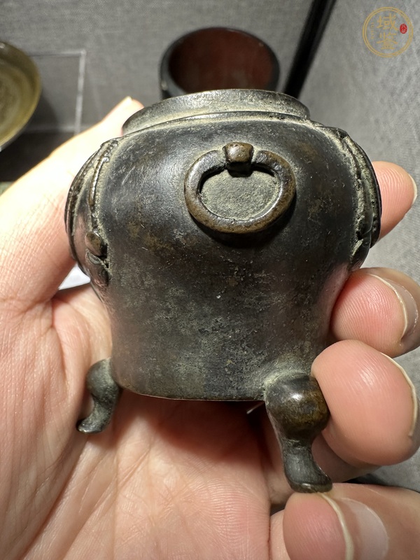 古玩銅器爐子真品鑒賞圖