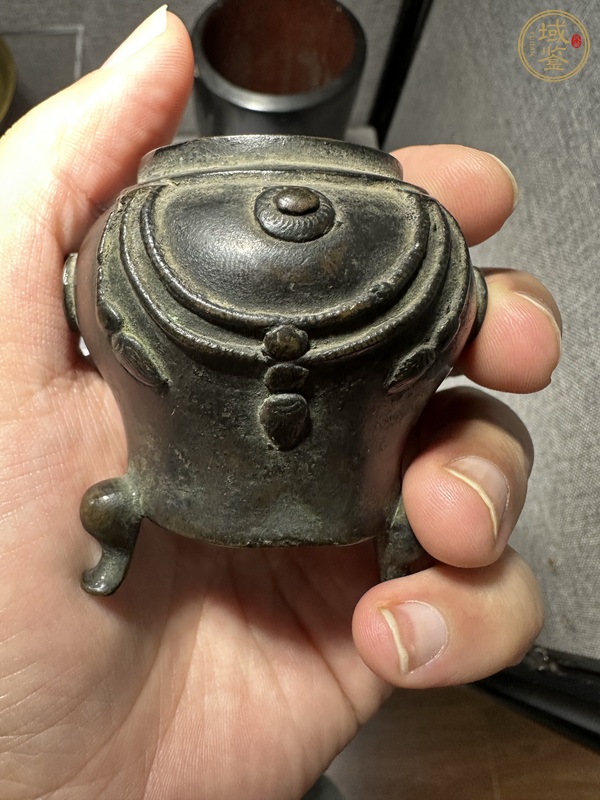 古玩銅器爐子真品鑒賞圖