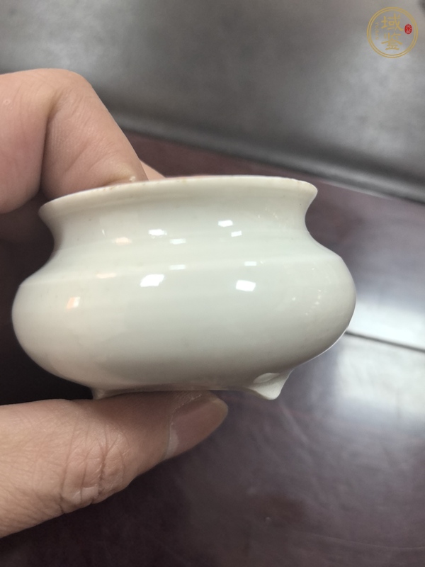 古玩陶瓷白釉爐真品鑒賞圖