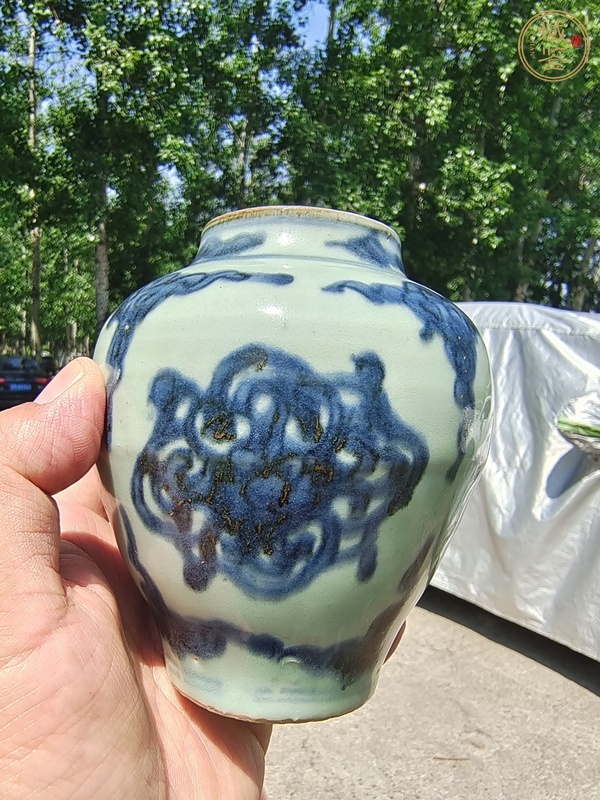 古玩陶瓷青花罐真品鑒賞圖