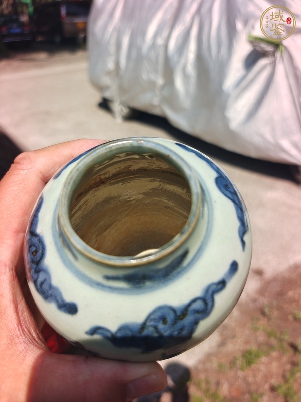 古玩陶瓷青花罐真品鑒賞圖