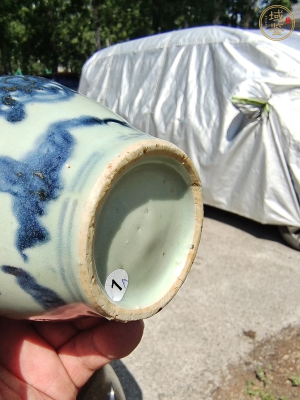 古玩陶瓷青花罐真品鑒賞圖