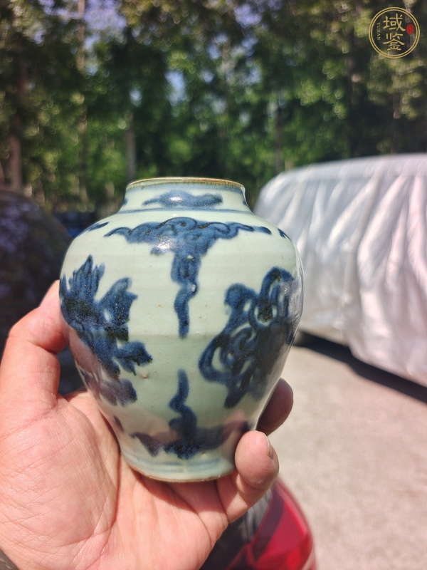 古玩陶瓷青花罐真品鑒賞圖