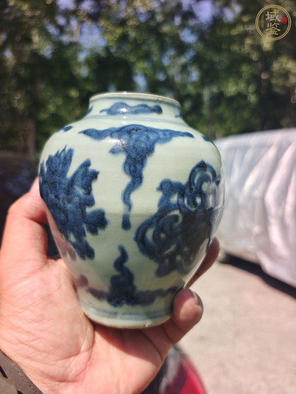 古玩陶瓷青花罐真品鑒賞圖